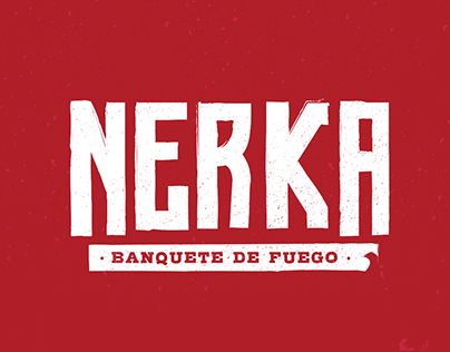 Logo, Tipografia e ilustración para Nerka