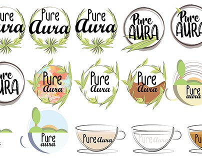 Pure Aura Branding Design