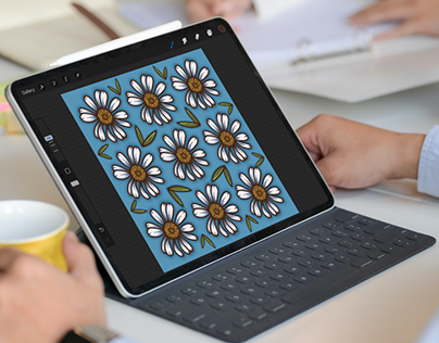 Project thumbnail - Floral pattern | Квітковий патерн
