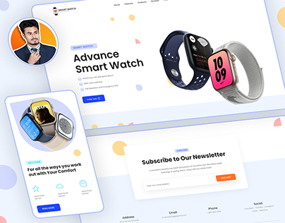 Made SmartWatches Website with WordPress