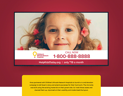 Children's Miracle Network TV and Microsite - Gwen 2021