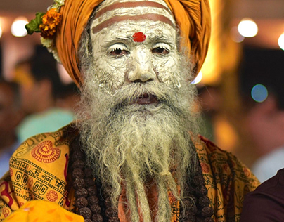 Hindu Sadhu Portrait