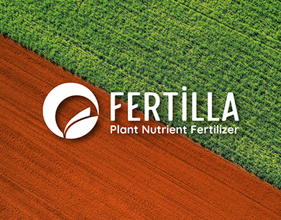 FERTİLLA Plant Nutrient Fertilizer Logo Design