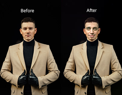 Face Change using Photoshop