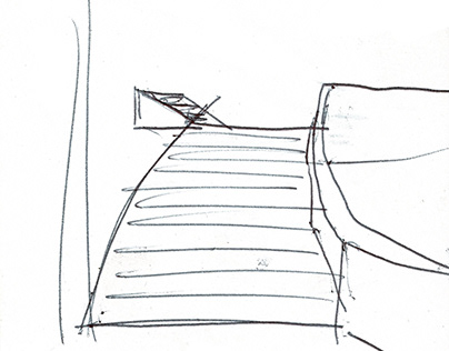Escaliers gribouillés