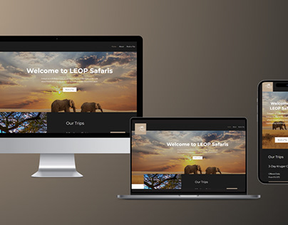 LEOP Safaris Web Design