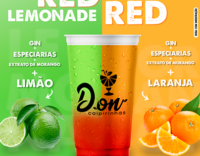 Red Lemonade @doncaipirinhas