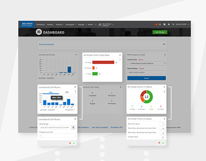 Inmate Facilitator Dashboard and Form Management