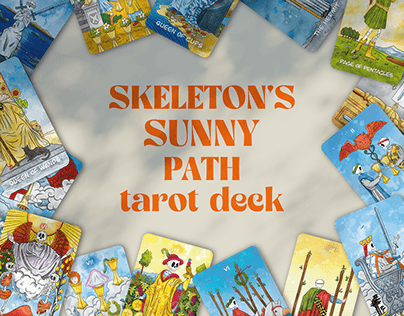 Skeleton's Sunny Path tarot deck