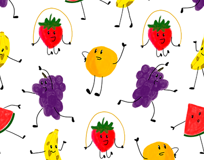 Saladinha de frutas | Estampa