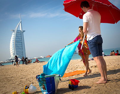 Dubai Tourism social content