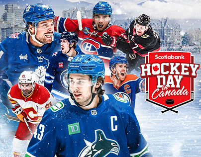 2024 Scotiabank Hockey Day in Canada Sportsnet Creative