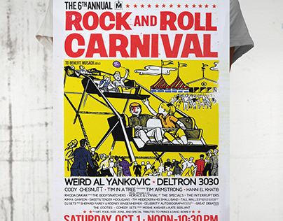 Rock and Roll Carnival 2016 Poster
