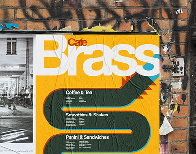 Brass Cafe Branding