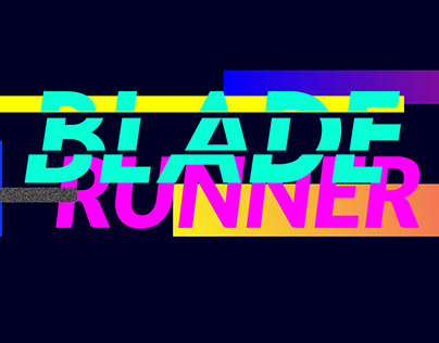 Wygaszacz ekranu z motywem z filmu "Blade Runner"
