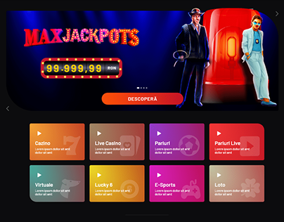 UI/UX Design - Betting Website | MaxBet