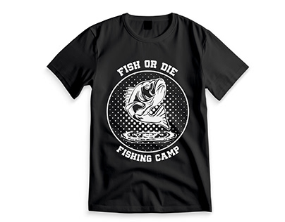 Fishing T- Shirt Design
