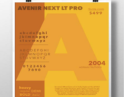 Avenir Next poster