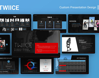 Twiice Presentation Design