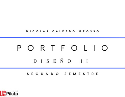 Portafolio imagen y diseño II.