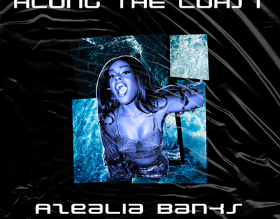 cover art: Azealia Banks - Along the coast