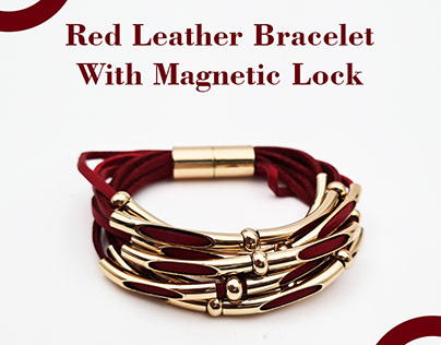 Leather Bracelet by https://supagrab.com