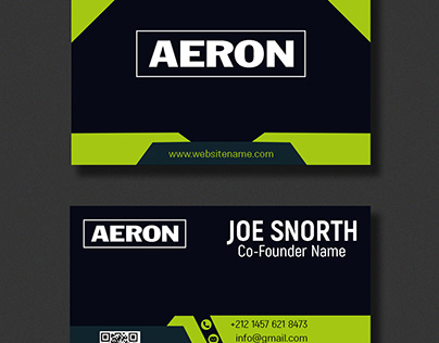 Business Card / Aeron branding