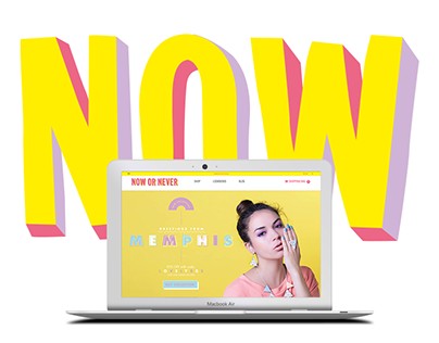 Now or Never - Branding and web design