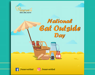 National Eat Outside Day | 31st August