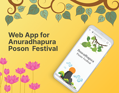 Web App for the Poson Festival in Anuradhapura