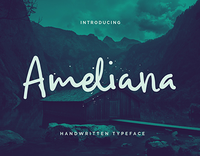 Ameliana Handwritten Typeface