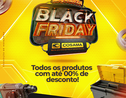 Campanha de Black Friday (Cosama)
