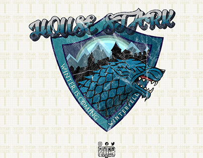 House Stark | Retro Logo