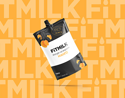 Разработка упаковки для компании FITMILK
