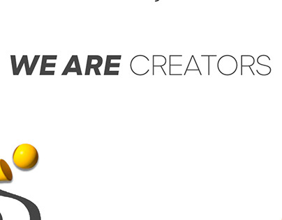 We are creators