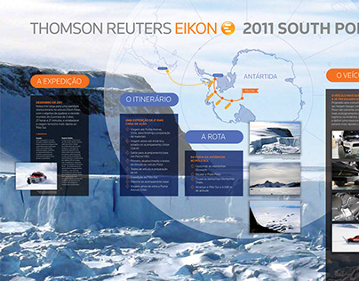 Thomson Reuters South Pole Exhibition