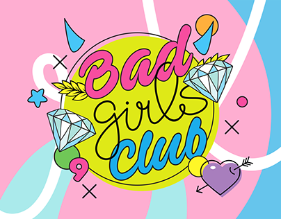 Bad Girls Club - Brand Patches