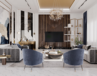 neo-classic living room