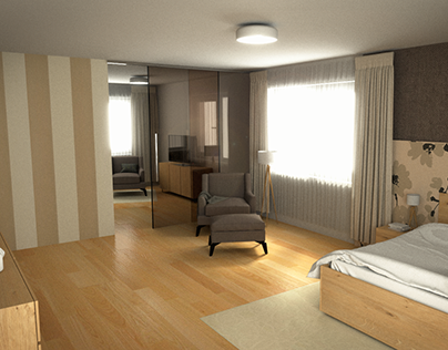 3D Visualization of High Tatras apartment