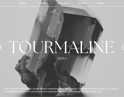 Tourmaline Table _inspired by IZERA car