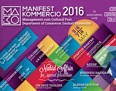 Manifest 2016 - Look of the Posters