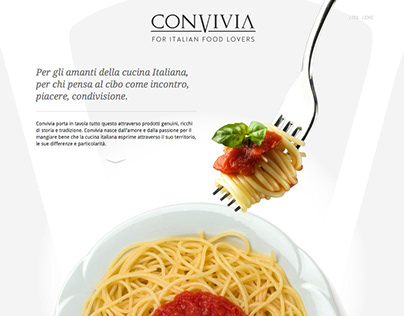 Convivia / Web Design