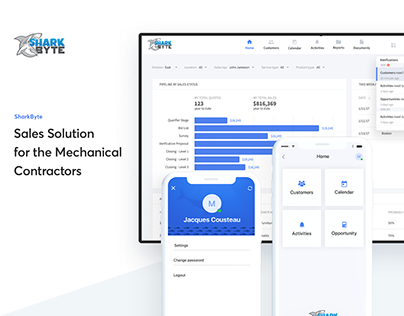SharkByte - CRM for Service Contractors