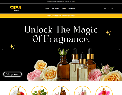AlArab Perfumes Website