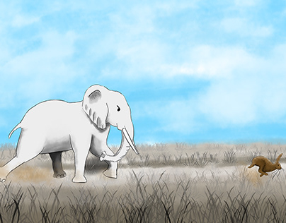 The hare and the elephant