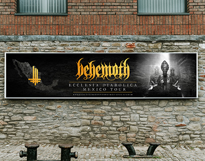 Behemoth Ecclesia Diabolica México Tour