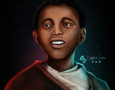 Ethiopian iconic man