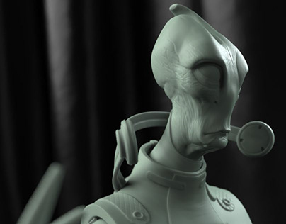 Mordin Solus from "Mass Effect" for 3D Printers