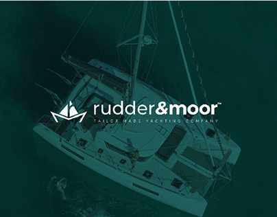 Rudder and Moor Logo and Branding