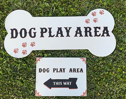 Brewery Dog Park Signs